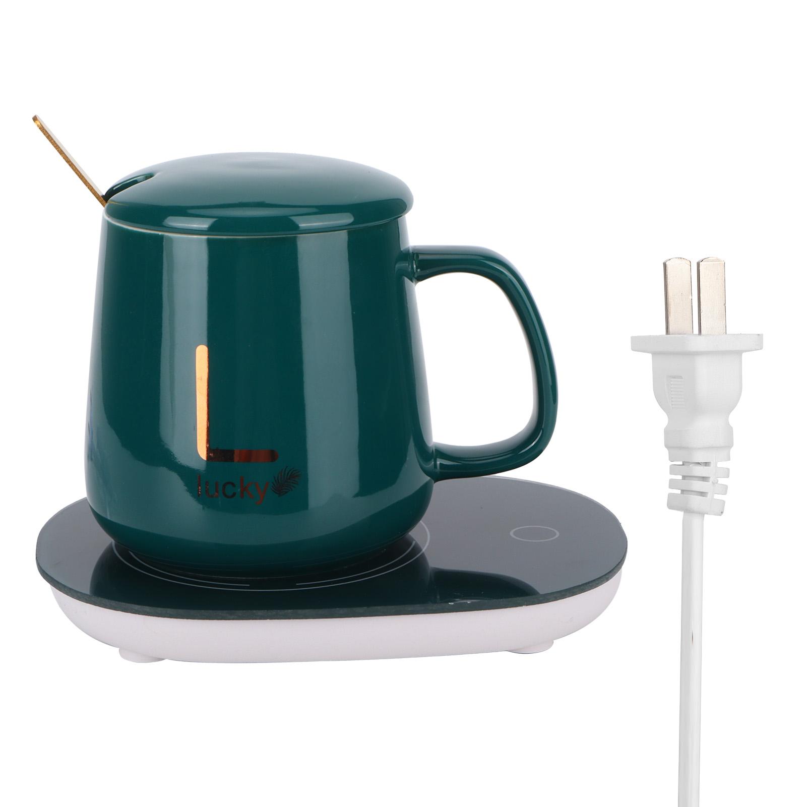 Constant Temperature Cup with Mug Warmer Thermostatic Coaster Mug and Warmer Pad CN (Green(Cup Lid
Constant Temperature Cup with Mug Warmer Thermostatic Coaster Mug and Warmer Pad CN (Green(Cup Lid