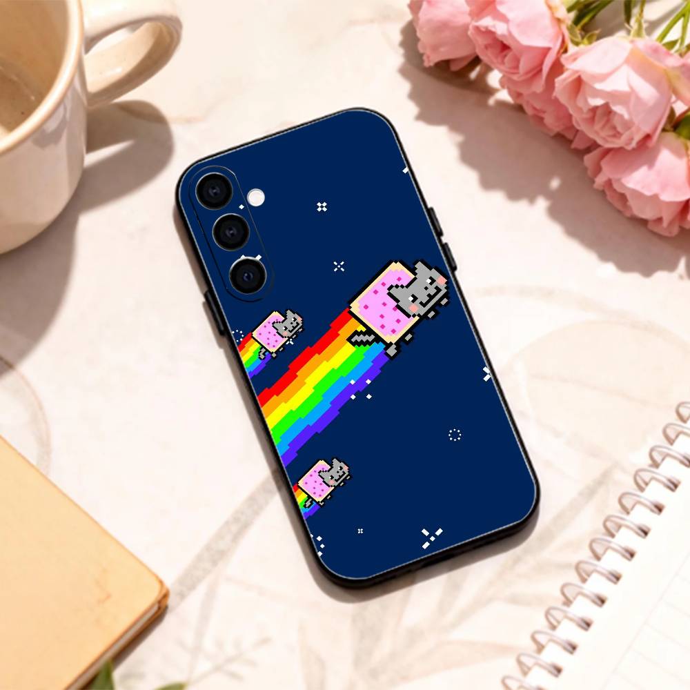 LOVELY N-Nyan Cat phone Case For Samsung Galaxy A73,A72,A71,A70,A53,A52,A51,Others Soft Black Shell Samsung a22 4g
LOVELY N-Nyan Cat phone Case For Samsung Galaxy A73,A72,A71,A70,A53,A52,A51,Others Soft Black Shell Samsung a22 4g