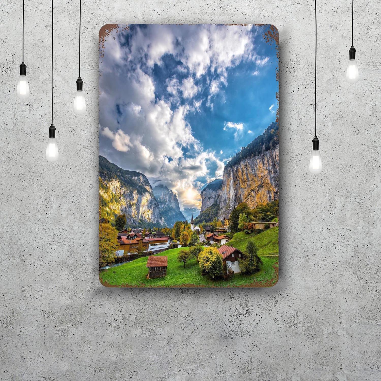 lauterbrunnen Decor Poster Vintage Tin Sign Metal Sign Decorative Plaque for Pub Bar Man Cave Club Wall Decoration 20x30cm(7.8x11.8inch)
lauterbrunnen Decor Poster Vintage Tin Sign Metal Sign Decorative Plaque for Pub Bar Man Cave Club Wall Decoration 20x30cm(7.8x11.8inch)