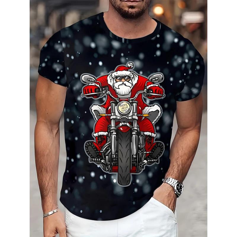 Christmas T Shirts Men 3D Printed T-shirt Hot Sale Xmas Part Holiday Short Sleeve Men s Tops Fashion 2026 Santa Claus Clothes 2XL
Christmas T Shirts Men 3D Printed T-shirt Hot Sale Xmas Part Holiday Short Sleeve Men s Tops Fashion 2026 Santa Claus Clothes 2XL