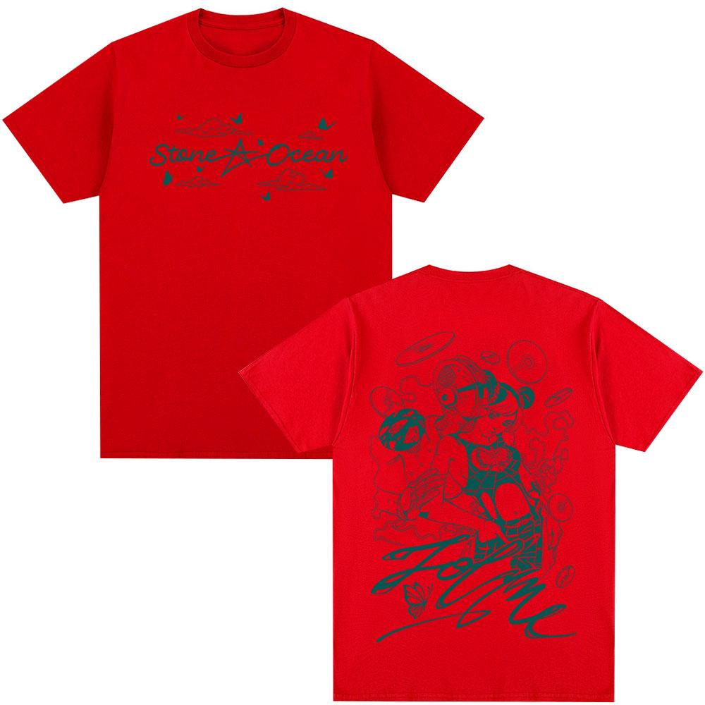 Anime JoJo Bizarre Adventure T-shirt Stone Ocean Kujo Jolyne Unisexga T-shirts Unisex s Women Cotton Casual Comfort Oversized T Shirt S
Anime JoJo Bizarre Adventure T-shirt Stone Ocean Kujo Jolyne Unisexga T-shirts Unisex s Women Cotton Casual Comfort Oversized T Shirt S