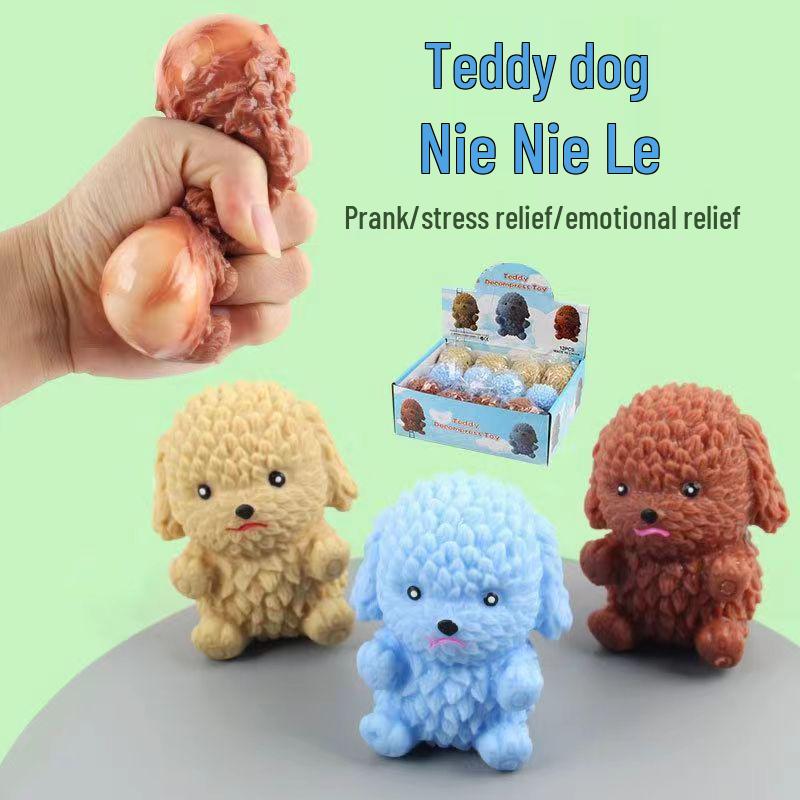Vent Teddy Dog Stress Relief Toy: Cute, Creative, Slow Rebound Decompression Pet Companion See Description
Vent Teddy Dog Stress Relief Toy: Cute, Creative, Slow Rebound Decompression Pet Companion See Description