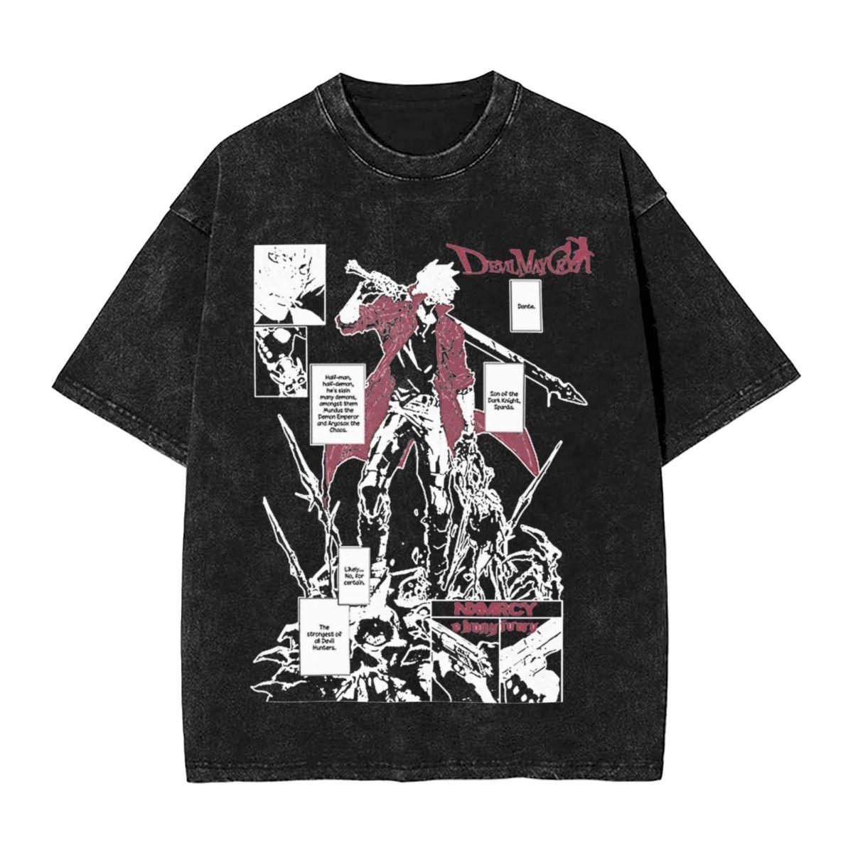 Devil May Cry Данте Стиранные Футболки Streetwear Хип-Хоп Крутые Футболки Топы для Мужчин Женщин Короткий Рукав Харадзюку С Принтом S
Devil May Cry Данте Стиранные Футболки Streetwear Хип-Хоп Крутые Футболки Топы для Мужчин Женщин Короткий Рукав Харадзюку С Принтом S