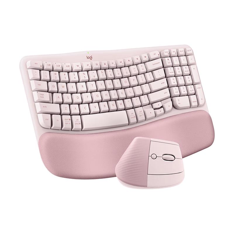 Logitech Wave Combo Wireless Ergonomic Keyboard and Mouse Set
Logitech Wave Combo Wireless Ergonomic Keyboard and Mouse Set