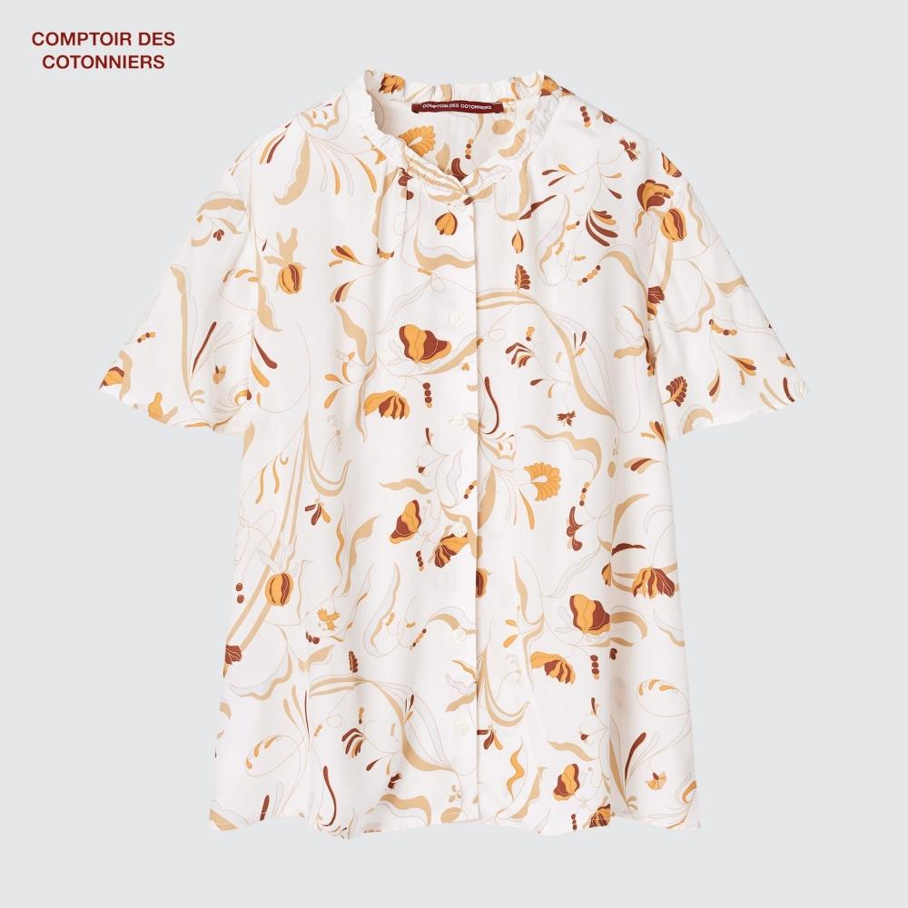 Рубашка UNIQLO из японского вискозы с короткими рукавами COMPTOIR DECOTONIER
Рубашка UNIQLO из японского вискозы с короткими рукавами COMPTOIR DECOTONIER