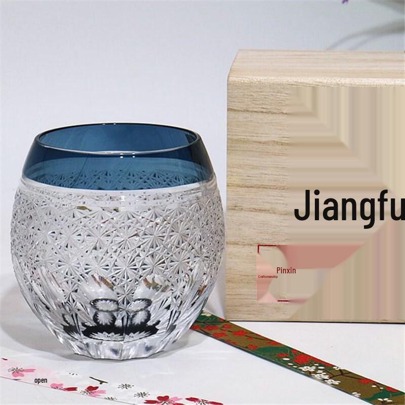 Japanese Edo Kiriko Crystal Whiskey Glass
Japanese Edo Kiriko Crystal Whiskey Glass