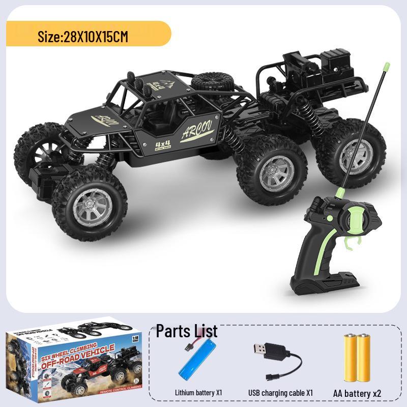 Внедорожник для дрифта с дистанционным управлением размера XL: Внедорожник для лазания и высокоскоростная перезаряжаемая игрушечная машина 2 Battery Sets + Charging Cable
Внедорожник для дрифта с дистанционным управлением размера XL: Внедорожник для лазания и высокоскоростная перезаряжаемая игрушечная машина 2 Battery Sets + Charging Cable