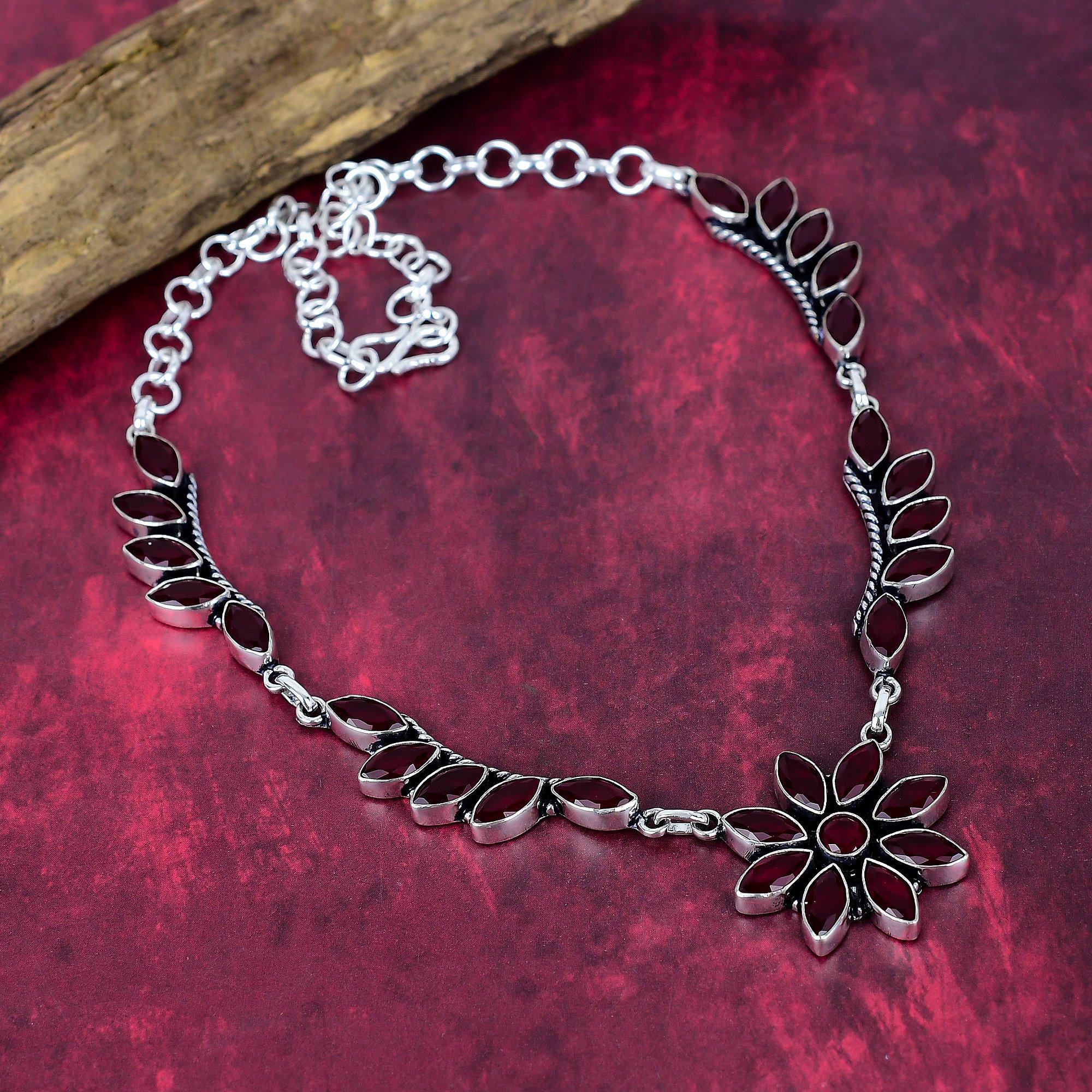 Рубиновое ожерелье, ювелирное украшение с драгоценным камнем, ожерелье ручной работы из стерлингового серебра 925 пробы, ювелирное украшение новейшего дизайна красный
Рубиновое ожерелье, ювелирное украшение с драгоценным камнем, ожерелье ручной работы из стерлингового серебра 925 пробы, ювелирное украшение новейшего дизайна красный