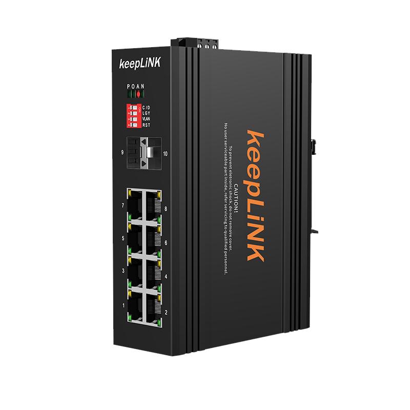 keepLINK KP-9000 Gigabit Industrial PoE Switch Gigabit, PoE, PSU Not Included
keepLINK KP-9000 Gigabit Industrial PoE Switch Gigabit, PoE, PSU Not Included