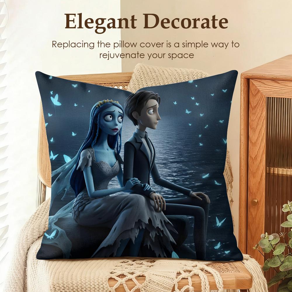 Movie CCorpse Bride Cushion Cover Natural Linen Organic Fabric DoubleSided Printing Sofa Home Decor Gift Pillow Case 30x30cm
Movie CCorpse Bride Cushion Cover Natural Linen Organic Fabric DoubleSided Printing Sofa Home Decor Gift Pillow Case 30x30cm