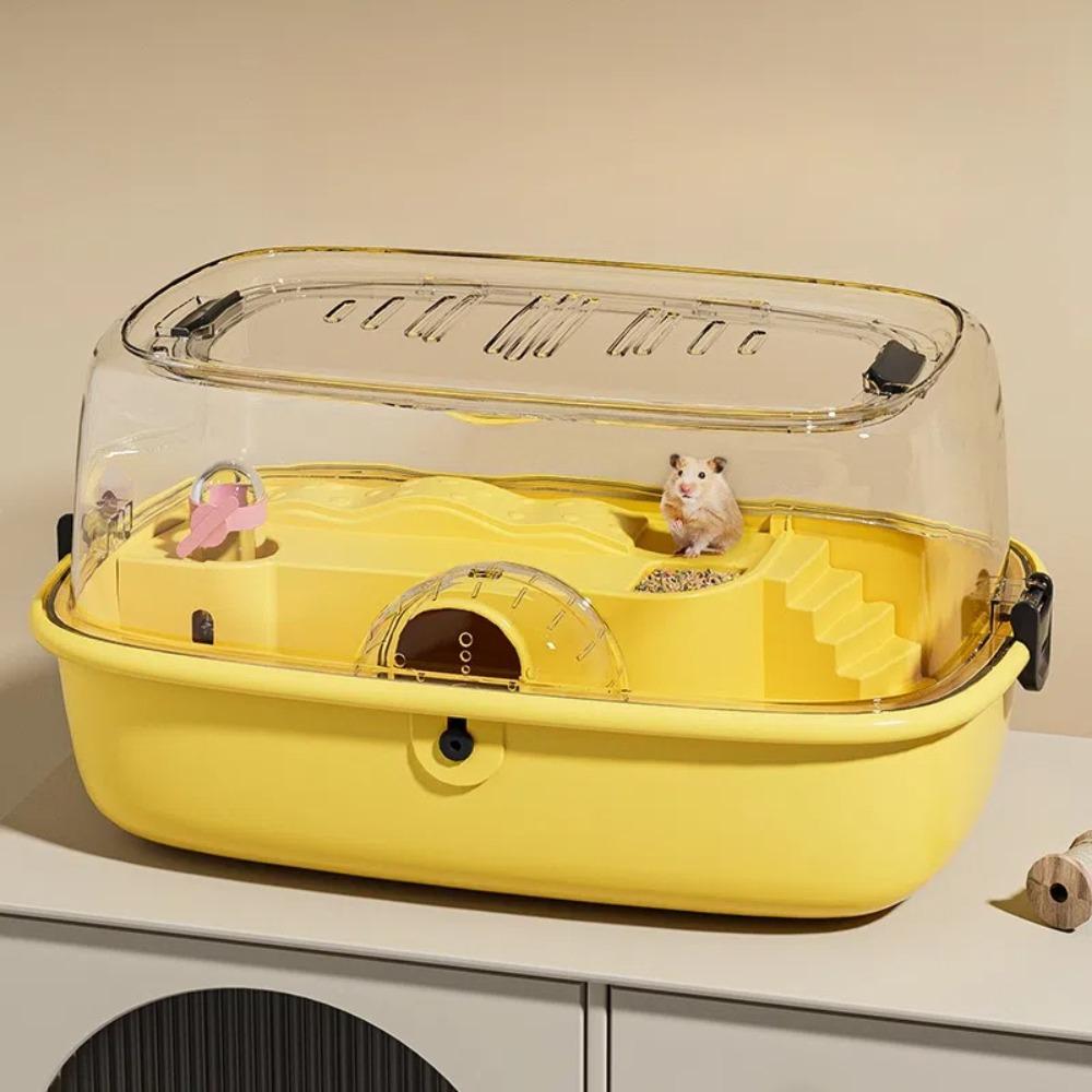 Transparent Hamster Habitat Openable Top Hedgehog Villa New Large Hamster Cage for Bunny Standard-Pink
Transparent Hamster Habitat Openable Top Hedgehog Villa New Large Hamster Cage for Bunny Standard-Pink