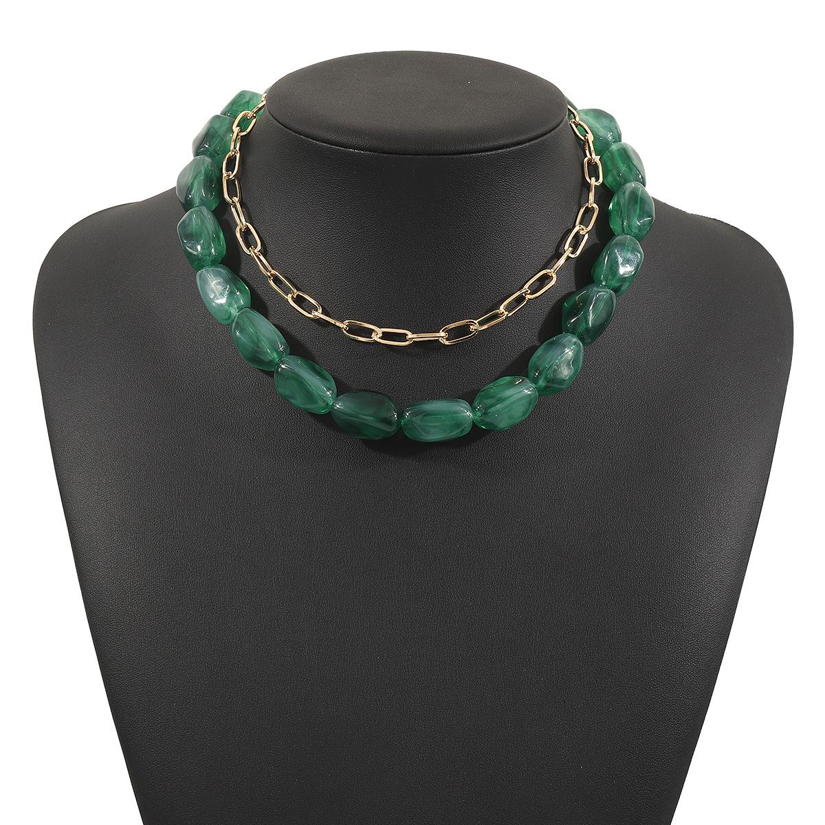 Colorful Stone Beaded Necklace Women s Clavicle Holiday Banquet Jewelry Gift
Colorful Stone Beaded Necklace Women s Clavicle Holiday Banquet Jewelry Gift