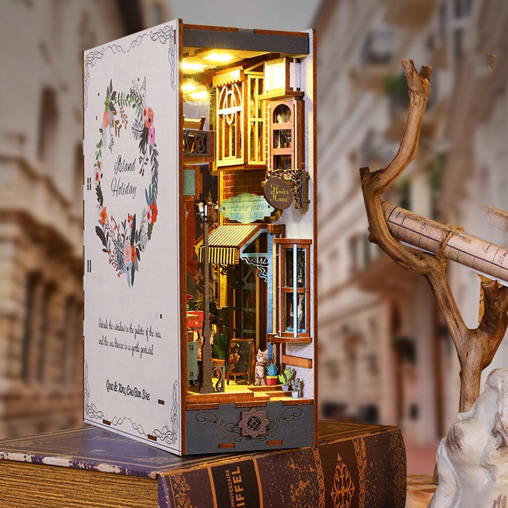Hhandmades DIY Островной Праздничный Набор для Уголка с Книгами со Светом Стильные Настольные Поделки Декорации Подарок, Для Книжной Полки Для Спальни China Mainland
Hhandmades DIY Островной Праздничный Набор для Уголка с Книгами со Светом Стильные Настольные Поделки Декорации Подарок, Для Книжной Полки Для Спальни China Mainland