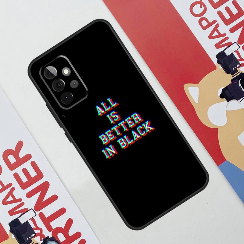 Simple Minamilst Black Quote Case For Samsung Galaxy A52 A32 A12 A56 A36 A16 A13 A23 A33 A53 A54 A34 A14 A15 A35 A55 A17 Samsung A23
Simple Minamilst Black Quote Case For Samsung Galaxy A52 A32 A12 A56 A36 A16 A13 A23 A33 A53 A54 A34 A14 A15 A35 A55 A17 Samsung A23