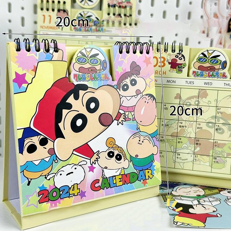Настольный календарь Crayon Shin-Chan, милый календарь, двойной ежедневник, школьные принадлежности, подарки
Настольный календарь Crayon Shin-Chan, милый календарь, двойной ежедневник, школьные принадлежности, подарки