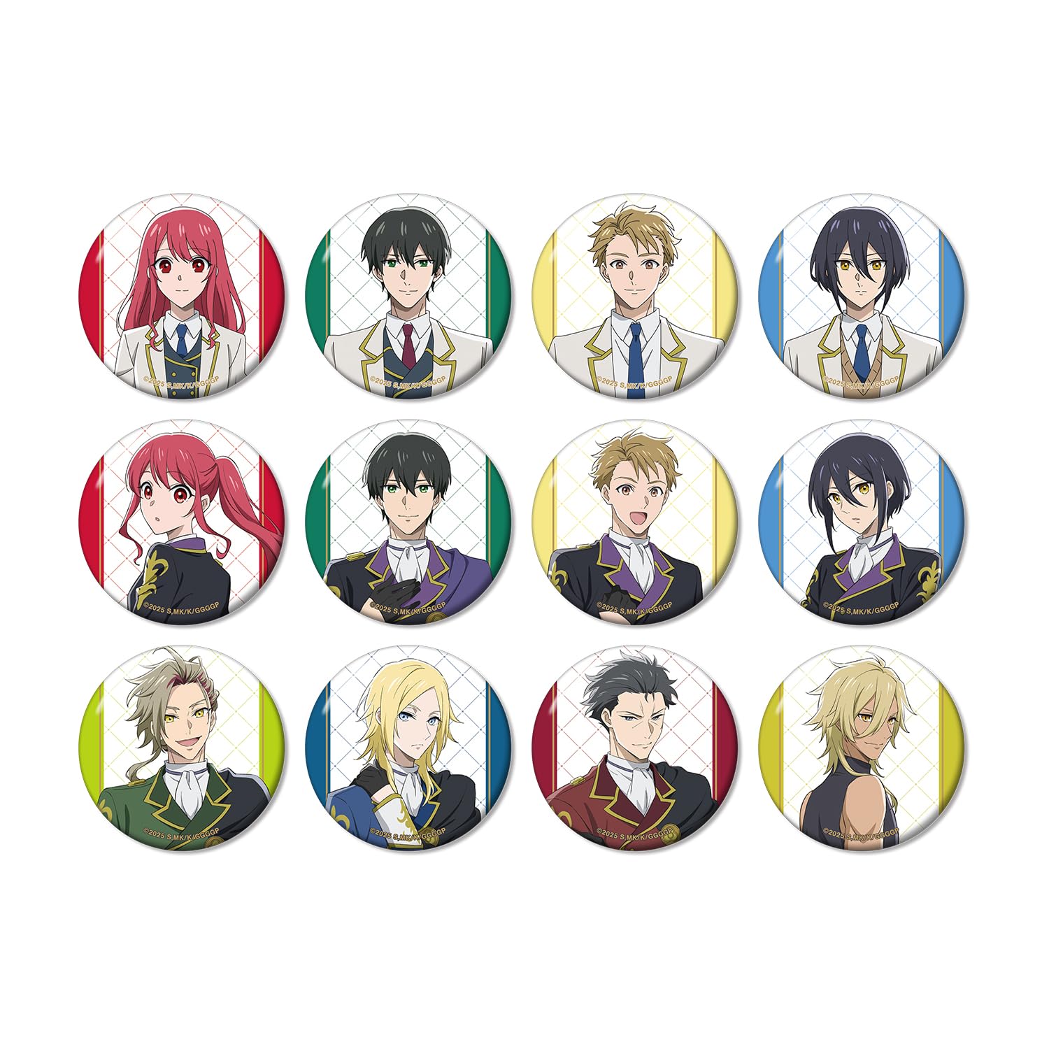 TV Anime Lady Protected by the Gorilla God is Loved by the Royal Trading Badge Box of 12 The Knights
TV Anime Lady Protected by the Gorilla God is Loved by the Royal Trading Badge Box of 12 The Knights