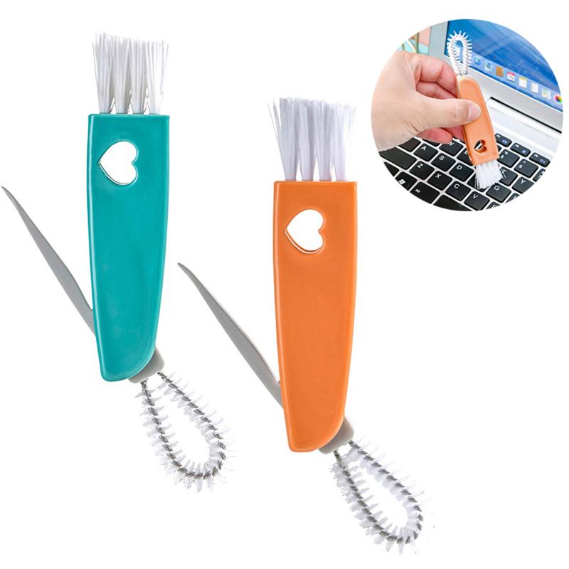Multifunctional Cleaning Brush Crevice Corner Cup Brush Decontamination Double-Ended Cup Lid Brush
Multifunctional Cleaning Brush Crevice Corner Cup Brush Decontamination Double-Ended Cup Lid Brush
