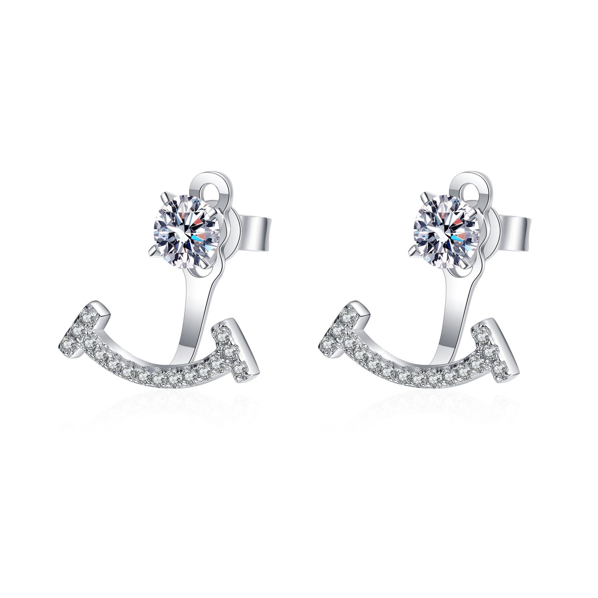 Женские серьги из серебра 925 пробы, серьги с двумя когтями, 50-конечные серьги из микролитового камня Mosan, серьги Smile Smile
Женские серьги из серебра 925 пробы, серьги с двумя когтями, 50-конечные серьги из микролитового камня Mosan, серьги Smile Smile