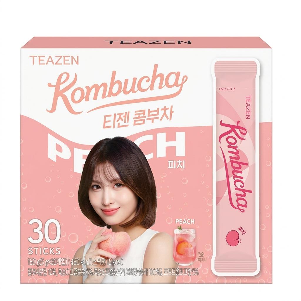 Teazen kombucha peach 5g x 30p
Teazen kombucha peach 5g x 30p