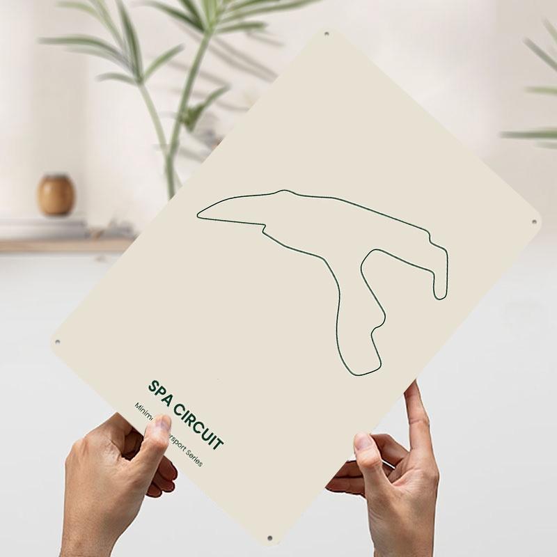Minimal Spa Circuit Sand Edition Poster Customized Wall Art Vintage Metal Signs Retro Tin Plaque for Man Cave Room Ornaments 20x30cm(7.8x11.8inch)
Minimal Spa Circuit Sand Edition Poster Customized Wall Art Vintage Metal Signs Retro Tin Plaque for Man Cave Room Ornaments 20x30cm(7.8x11.8inch)