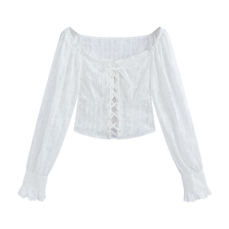 Julu Studio Angel City Chubby Butterfly Dark Pattern Embroidery Lace White Shirts Plus size Top White Shirt S
Julu Studio Angel City Chubby Butterfly Dark Pattern Embroidery Lace White Shirts Plus size Top White Shirt S