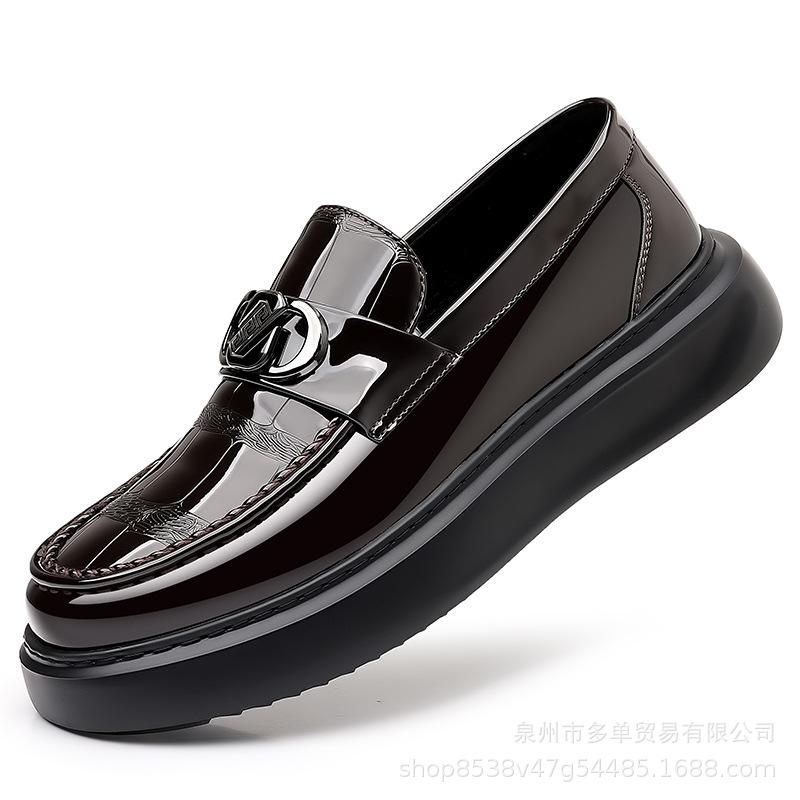 Flexible thick-soled mirror big business treasure Franc patent leather casual leather shoes casual and comfortable derby 44 коричневий
Flexible thick-soled mirror big business treasure Franc patent leather casual leather shoes casual and comfortable derby 44 коричневий