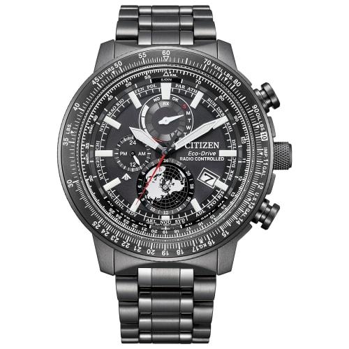 Citizen Promaster Solar-Powered Eco-Drive Radio-Controlled Watch, Geo Trekker SKY Series, Black, BY3005-56G, Men s
Citizen Promaster Solar-Powered Eco-Drive Radio-Controlled Watch, Geo Trekker SKY Series, Black, BY3005-56G, Men s