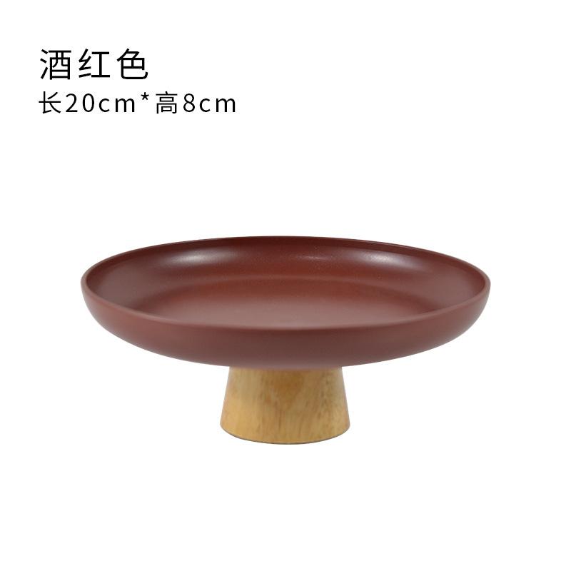 Simple And Modern Round Solid Wood Base Tray Living Room Entrance Small Items For Fruits And Vegetables Desktop Storage Tray вина червоного кольору
Simple And Modern Round Solid Wood Base Tray Living Room Entrance Small Items For Fruits And Vegetables Desktop Storage Tray вина червоного кольору