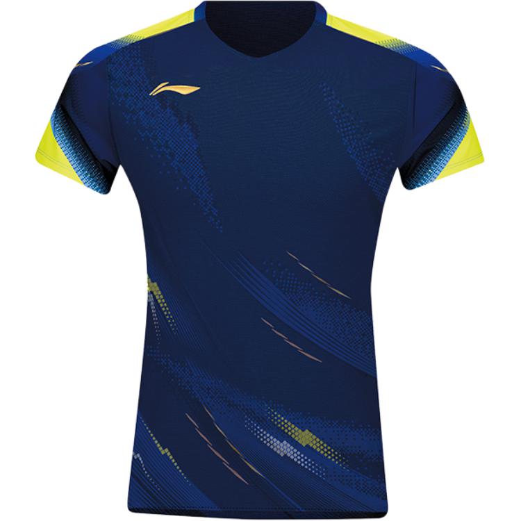 Li Ning Бадминтон Серия V-образный вырез Градиент Универсальный Дышащий Повседневный Футболка с коротким рукавом Женские топы AAYV162-4 L
Li Ning Бадминтон Серия V-образный вырез Градиент Универсальный Дышащий Повседневный Футболка с коротким рукавом Женские топы AAYV162-4 L