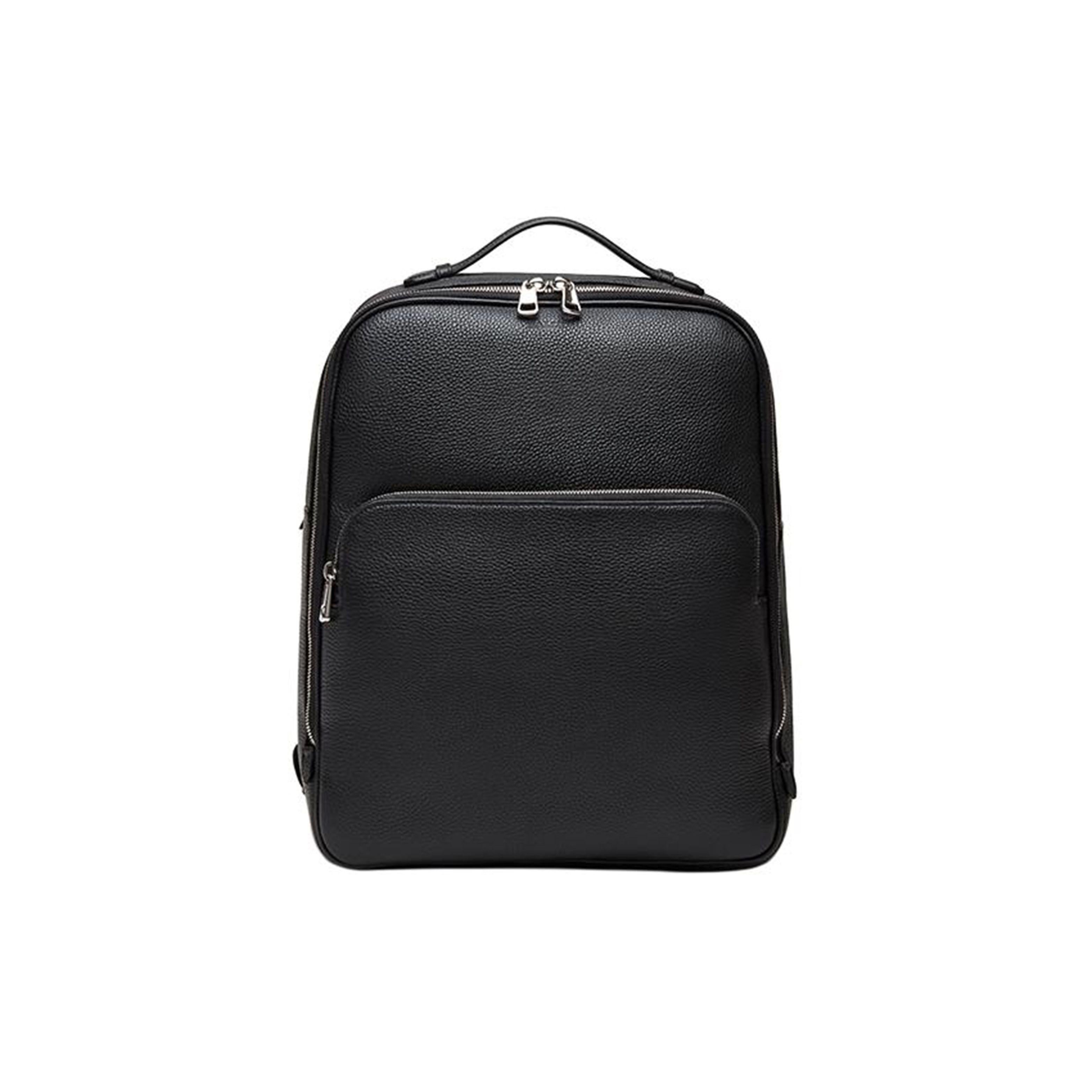 Bally Solid Color Litchi Pattern Zipper Closure Large Capacity Commuter Backpack Men Backpack Black 6240401 Basic Set (Bag+Dust Bag)
Bally Solid Color Litchi Pattern Zipper Closure Large Capacity Commuter Backpack Men Backpack Black 6240401 Basic Set (Bag+Dust Bag)