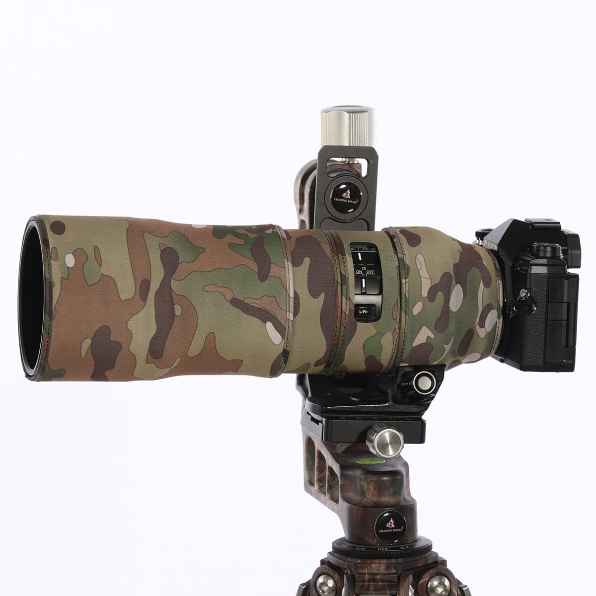 CHASING BIRDS Camouflage Waterproof Lens Coat for Olympus 300mm IS PRO Rainproof Lens Protective Cover F4.0 (Desert) пустельний
CHASING BIRDS Camouflage Waterproof Lens Coat for Olympus 300mm IS PRO Rainproof Lens Protective Cover F4.0 (Desert) пустельний