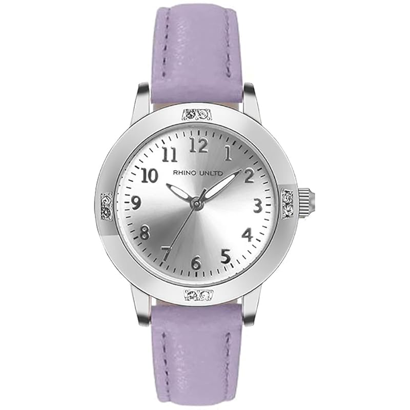 girls watches lady watch quartz clock Japanese movement Luminous needle arabic numeral dial fashion watch ladies watches (silver purple)
girls watches lady watch quartz clock Japanese movement Luminous needle arabic numeral dial fashion watch ladies watches (silver purple)