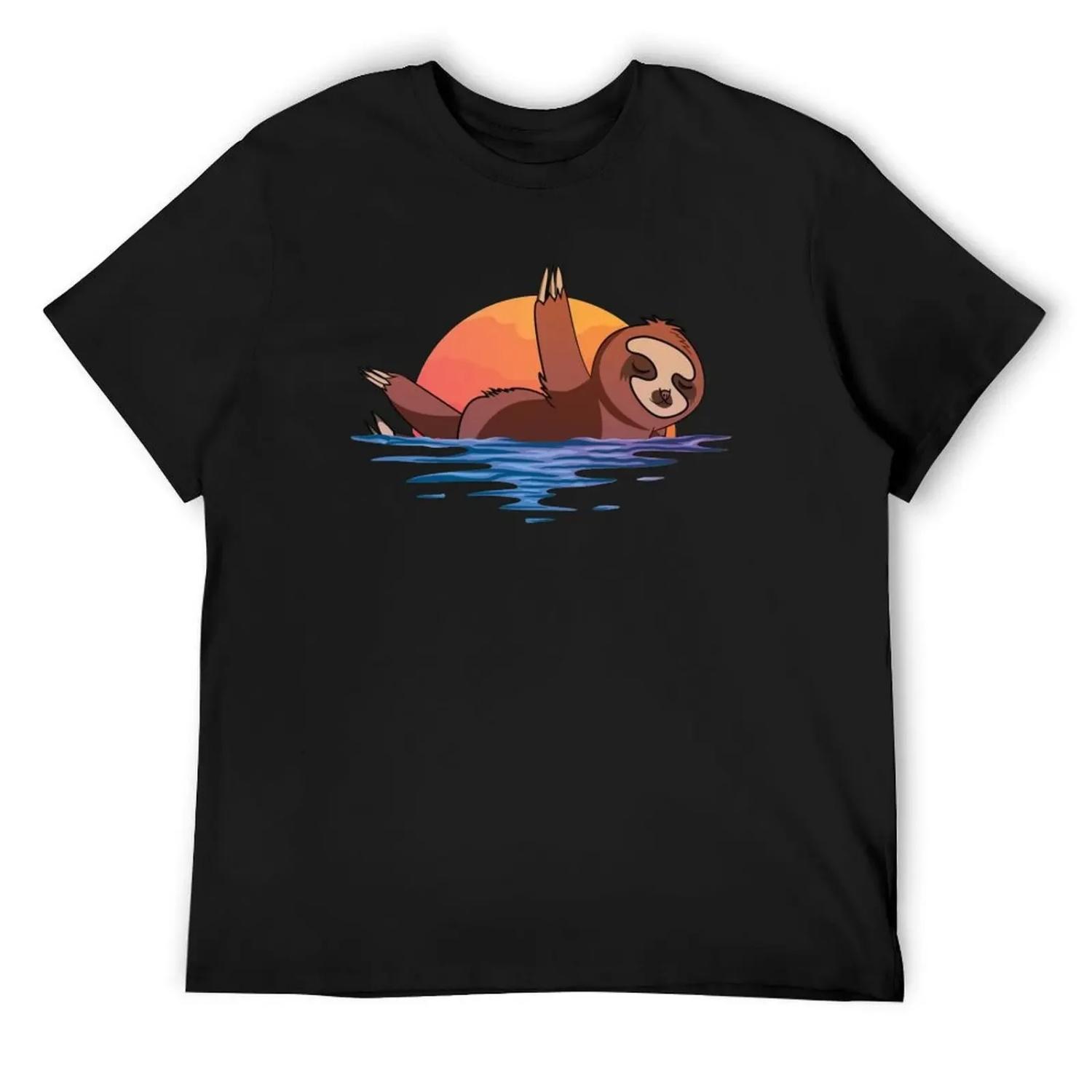 Funny Sloth Swimming Cartoon T-Shirt boys whites graphic t shirt vintage anime tshirt oversized graphic tee Men s t-shirt XXXXXL чорний
Funny Sloth Swimming Cartoon T-Shirt boys whites graphic t shirt vintage anime tshirt oversized graphic tee Men s t-shirt XXXXXL чорний