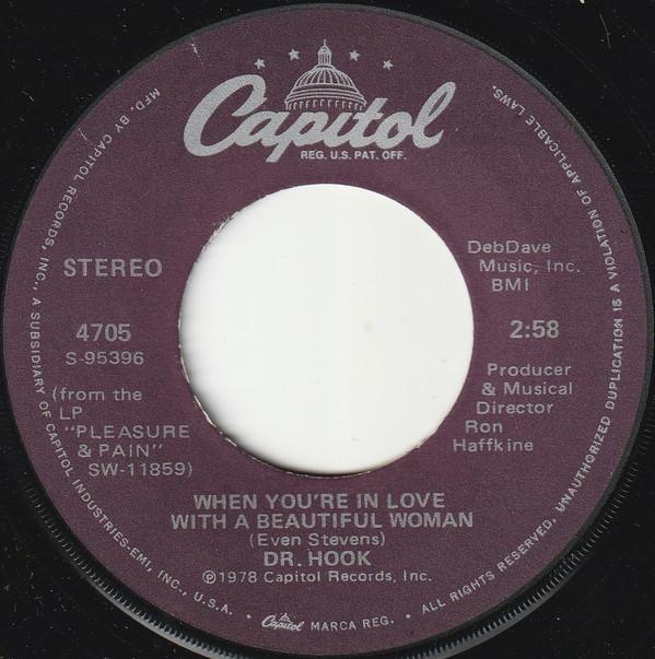 7inch Record DR. HOOK - When You re In Love With A Beautifu 4705 Capitol Records 1978 US Rock Used
7inch Record DR. HOOK - When You re In Love With A Beautifu 4705 Capitol Records 1978 US Rock Used