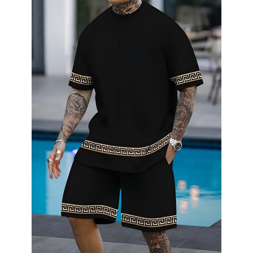 Men s casual T-shirt set is breathable and quick-drying to absorb sweat XL
Men s casual T-shirt set is breathable and quick-drying to absorb sweat XL