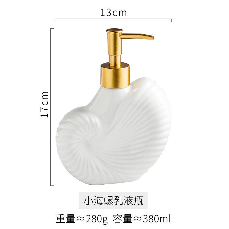 Керамический флакон для лосьона Ракушка морской звезды Аксессуары для ванной комнаты Бытовой Флакон для хранения шампуня дезинфицирующего средства для рук Контейнер для жидкого мыла
Керамический флакон для лосьона Ракушка морской звезды Аксессуары для ванной комнаты Бытовой Флакон для хранения шампуня дезинфицирующего средства для рук Контейнер для жидкого мыла