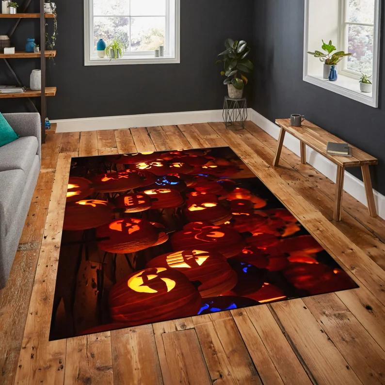 Christmas Halloween Pumpkin Carpet Flannel Non-slip Machine Washable Carpet Home Decoration Happy Halloween Carpet 40x60cm
Christmas Halloween Pumpkin Carpet Flannel Non-slip Machine Washable Carpet Home Decoration Happy Halloween Carpet 40x60cm