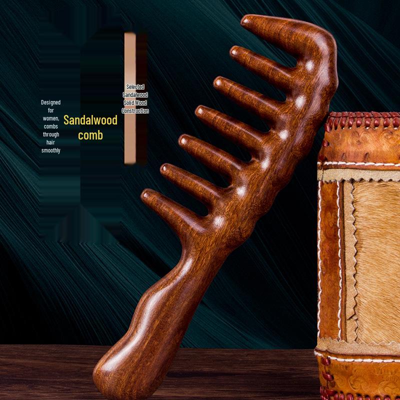 Sandalwood Anti-Static Wooden Comb for Women s Long Hair - Thickened, Solid Wood, Anti-Hair Loss, Meridian Massage.
Sandalwood Anti-Static Wooden Comb for Women s Long Hair - Thickened, Solid Wood, Anti-Hair Loss, Meridian Massage.