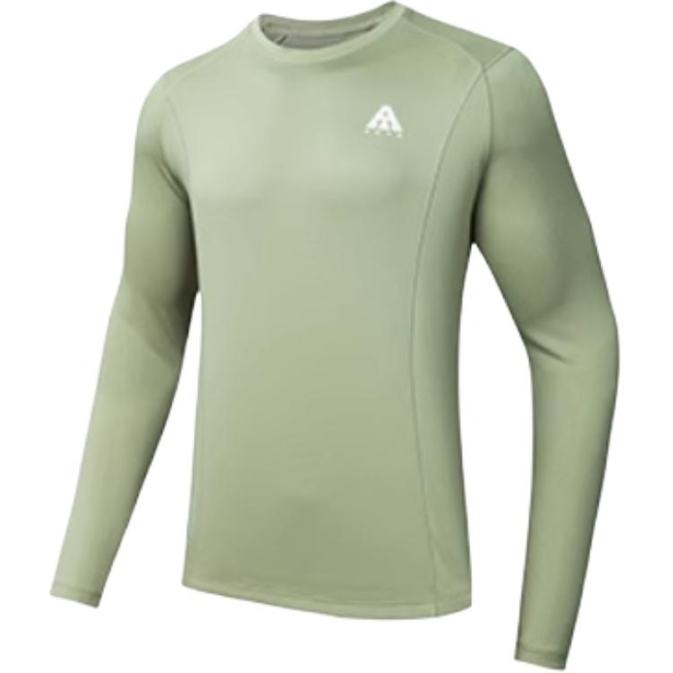 Anta Outdoor Series Sports Casual Simple Solid Color Long Sleeve T-Shirt Men Tops Light-Bean-Green 952526401-2 S
Anta Outdoor Series Sports Casual Simple Solid Color Long Sleeve T-Shirt Men Tops Light-Bean-Green 952526401-2 S