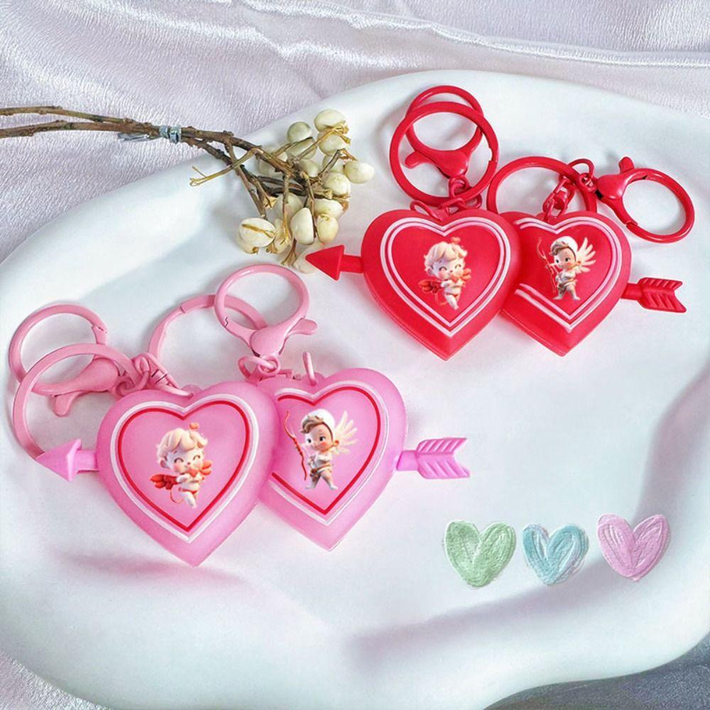 Cute Car Keyring Pendant Cartoon Backpack Key Chain Cupid s Arrow Magnetic Key Chain Student red-without lamp
Cute Car Keyring Pendant Cartoon Backpack Key Chain Cupid s Arrow Magnetic Key Chain Student red-without lamp
