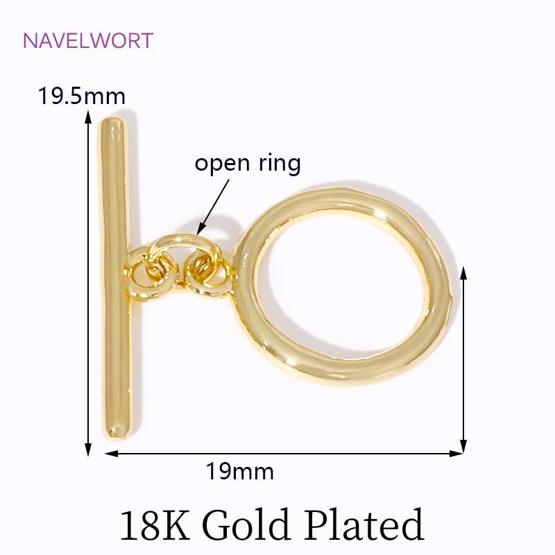 Multi Styles 18K Gold Plated Toggle Clasps For Jewelry Making,Brass Bracelet Connector Clasps,DIY Bracelet Jewelry Findings 2 pieces
Multi Styles 18K Gold Plated Toggle Clasps For Jewelry Making,Brass Bracelet Connector Clasps,DIY Bracelet Jewelry Findings 2 pieces