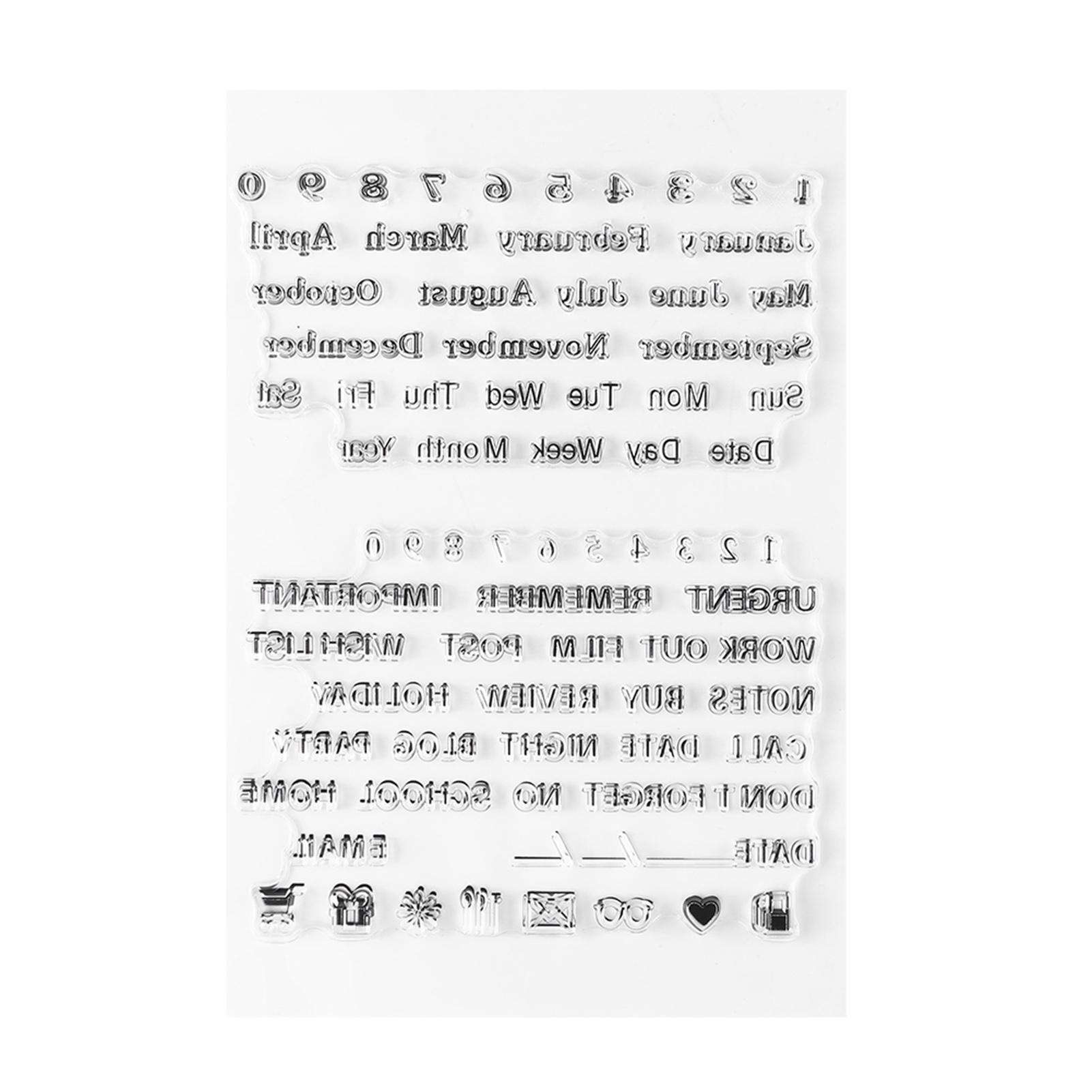 Алфавит Цифры Прозрачный Силиконовый Штамп Печать для DIY Скрапбукинга Бухгалтерская Заметка(Y37 Дата)
Алфавит Цифры Прозрачный Силиконовый Штамп Печать для DIY Скрапбукинга Бухгалтерская Заметка(Y37 Дата)