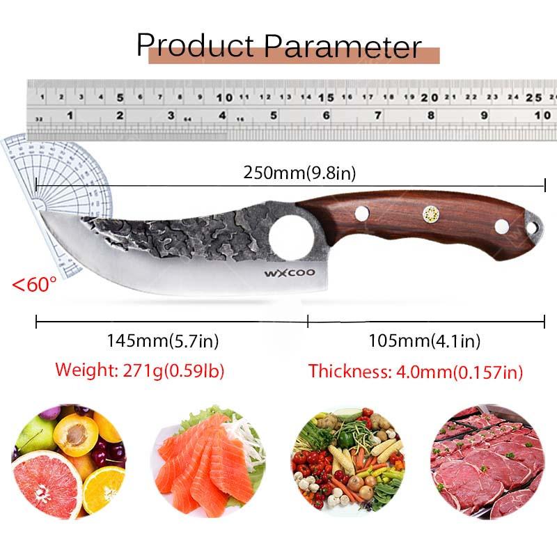 2 PCS Stainless Steel Chef Knife Set High Quality Hand-forged Boning and Utility Knives Meat Vegetable Fruit Cutter Tools
2 PCS Stainless Steel Chef Knife Set High Quality Hand-forged Boning and Utility Knives Meat Vegetable Fruit Cutter Tools