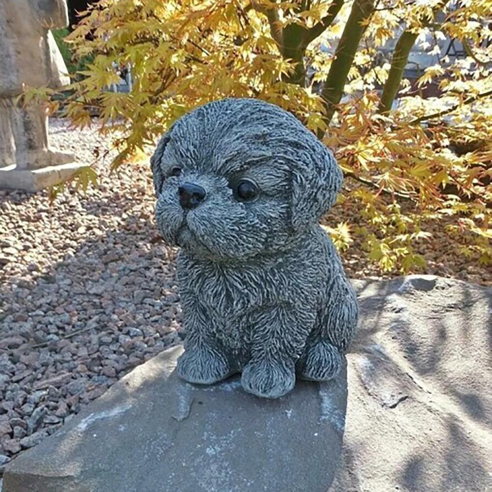 Cute Dog Figurine Resin Crafts Memorial Dog Figurine Animal Sculpture Puppy Statue Patio Bedroom серый
Cute Dog Figurine Resin Crafts Memorial Dog Figurine Animal Sculpture Puppy Statue Patio Bedroom серый