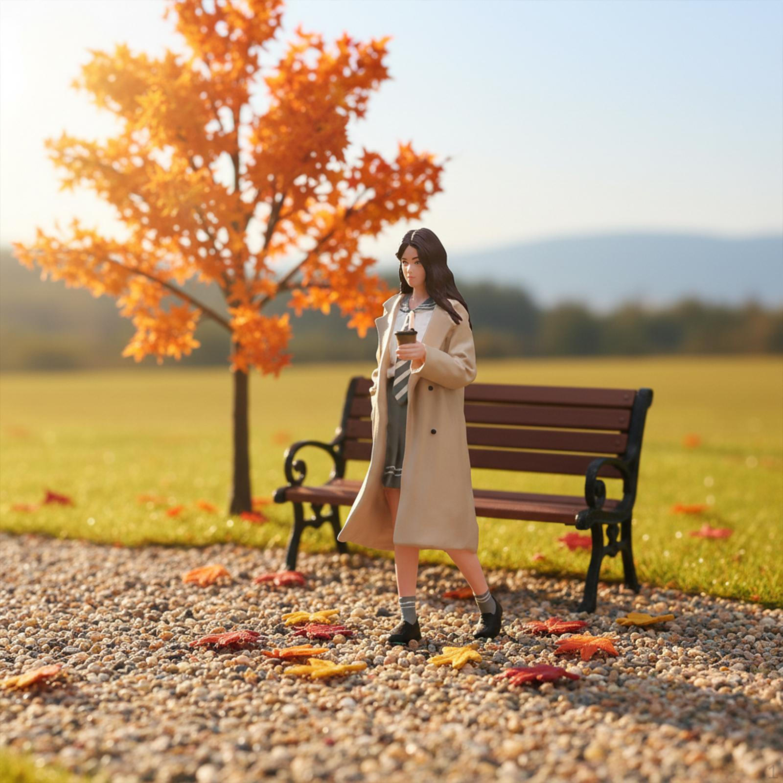 Girl Miniature Model Diorama Figure Layout Desktop Ornament Character for Fairy Garden 1 to 24 Scale
Girl Miniature Model Diorama Figure Layout Desktop Ornament Character for Fairy Garden 1 to 24 Scale