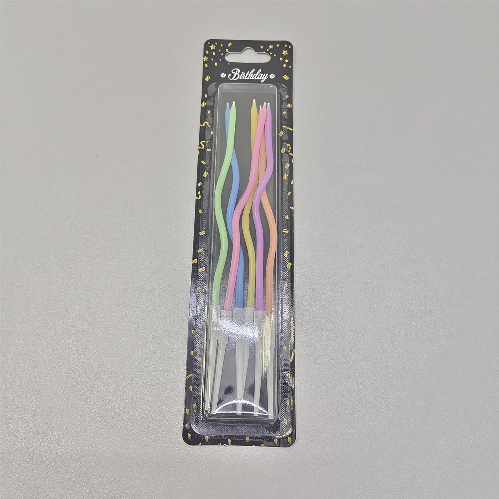 6/12 /36/72 шт./20 комплектов свечей на день рождения спиральные свечи для торта длинные тонкие свечи для свадебной вечеринки и украшения торта
6/12 /36/72 шт./20 комплектов свечей на день рождения спиральные свечи для торта длинные тонкие свечи для свадебной вечеринки и украшения торта