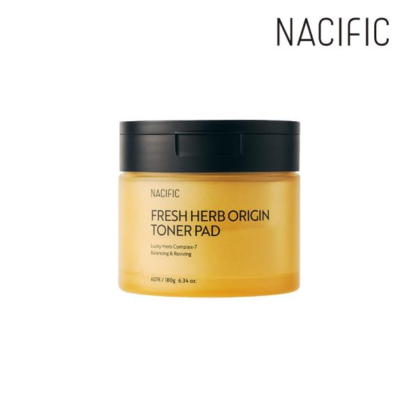 NACIFIC Fresh Herb Origin Toner Pad 180g x 60 sheets x1 (60 sheets total) one color free
NACIFIC Fresh Herb Origin Toner Pad 180g x 60 sheets x1 (60 sheets total) one color free