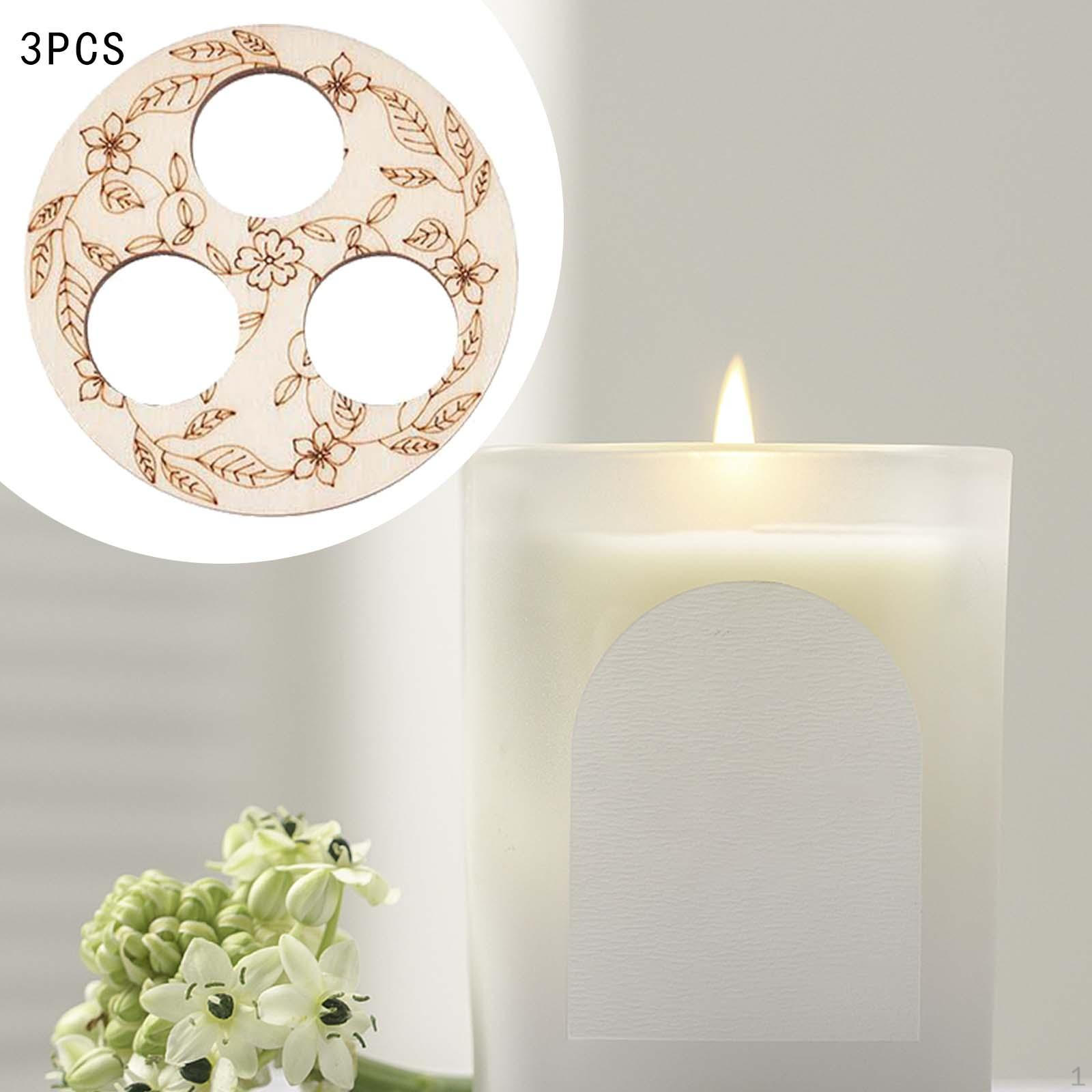 3Pcs Wooden Wick Centering Tool Candle Stabilizer Round Multipurpose Manual 3 Hole
3Pcs Wooden Wick Centering Tool Candle Stabilizer Round Multipurpose Manual 3 Hole