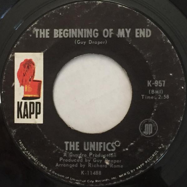 7-дюймовая пластинка UNIFICS - The Beginning Of My End / Sentiment K957 Kapp Records 1968 US Соул/Фанк Б/У
7-дюймовая пластинка UNIFICS - The Beginning Of My End / Sentiment K957 Kapp Records 1968 US Соул/Фанк Б/У