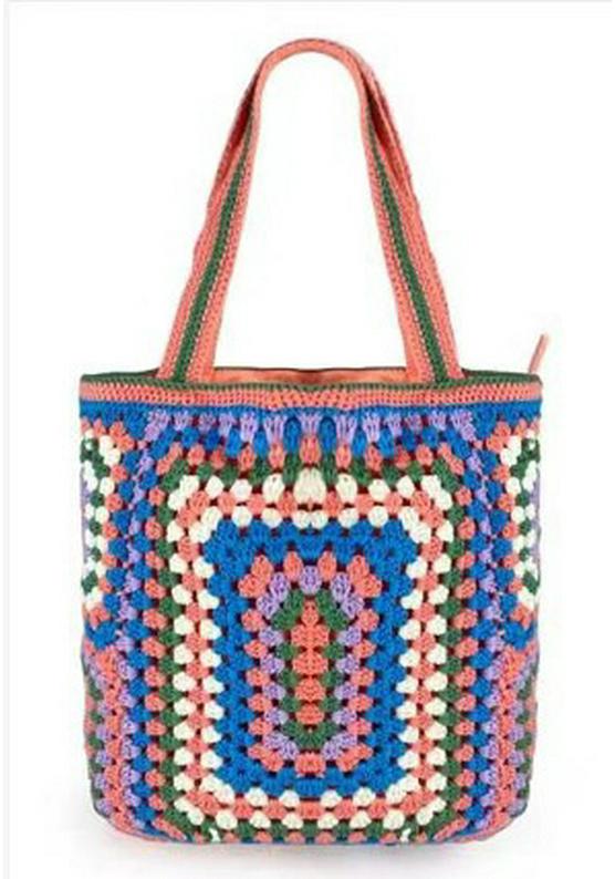 Grandma Pattern Large Capacity Handmade Rope Woven Shoulder Bag розы красного
Grandma Pattern Large Capacity Handmade Rope Woven Shoulder Bag розы красного